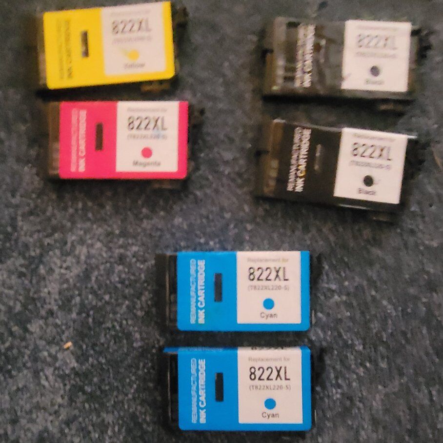 Epson 822XL Refurbished Cartridges