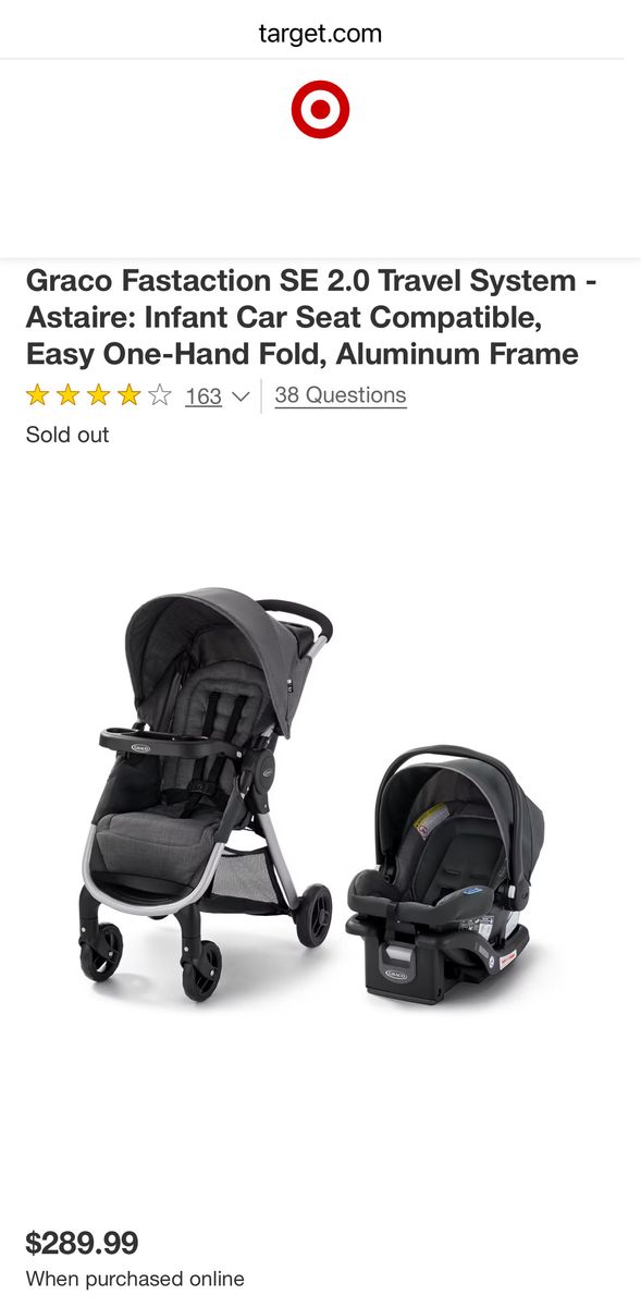 New Graco Baby Stroller  (doesn't come with car seat)