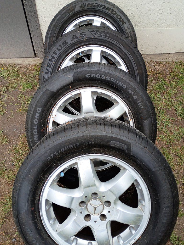 mercedes rims and wheels 
Hankook-Ventus As
 275/5
