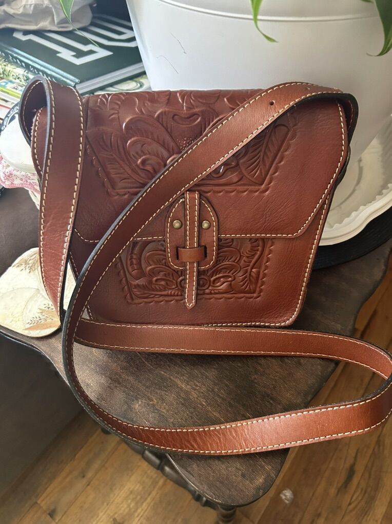 Leather Patricia Nash Marciana Flap Crossbody