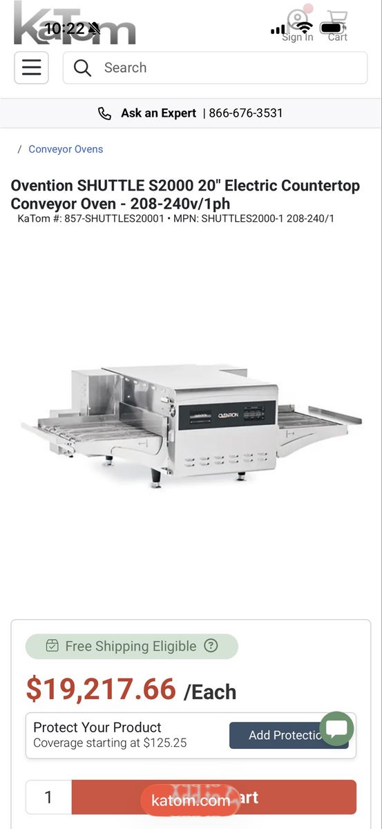Pizza Conveyor Oven