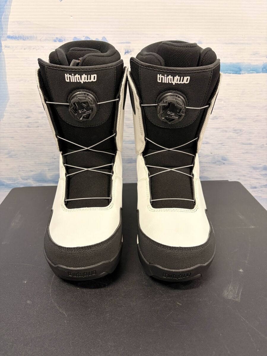 Lightly Used 2026 Thirtytwo Shifty Boa Black/white Men's Snowboard Boot - 9.0M US