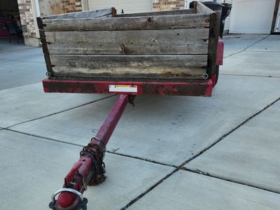 4x8 tilt trailer