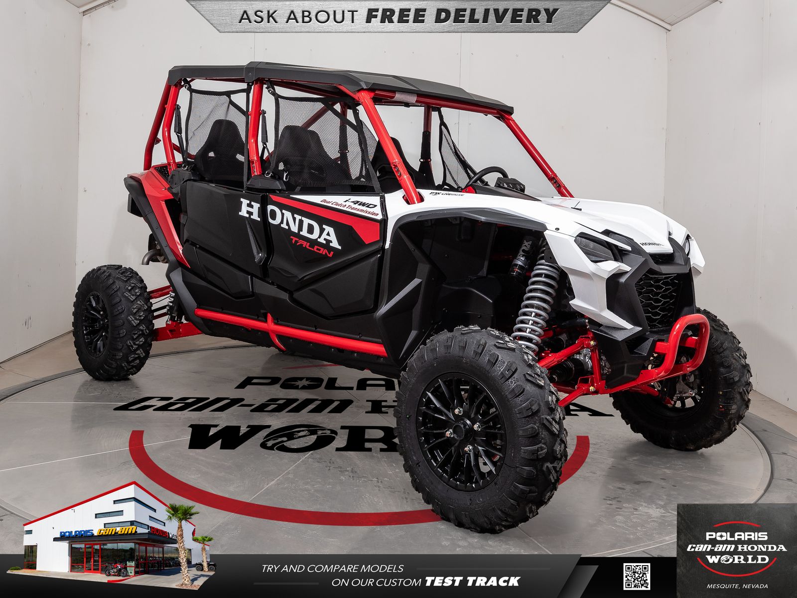 2025 Honda Talon 1000R-4 Fox Live Valve