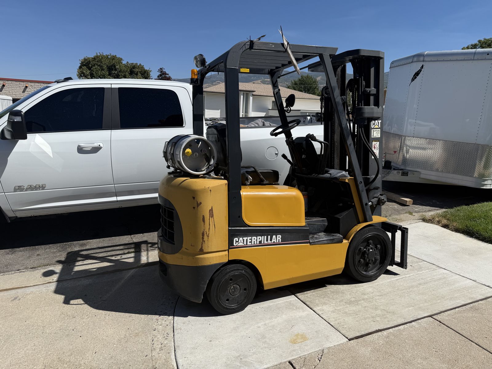 Caterpillar forklift