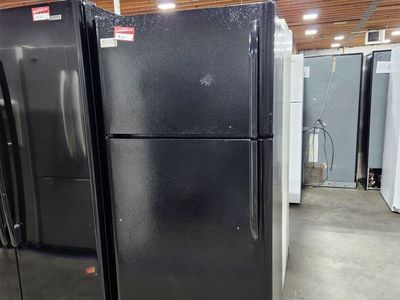 Frigidaire Black Top Freezer Refrigerator - Used, Good Condition