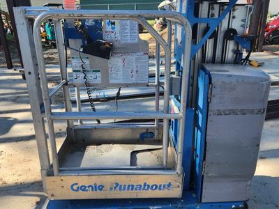 2016 genie gr15 vertical mast lift