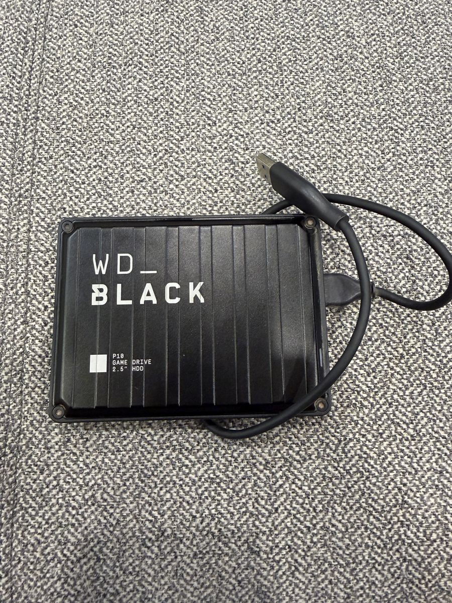 WD Black P10 2.5" 5tb Game Drive Portable External Hard Drive for Xbox/PC