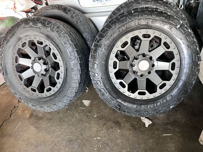 20x9 Black Rhino Wheels 8x6.5 Ram Duramax F250