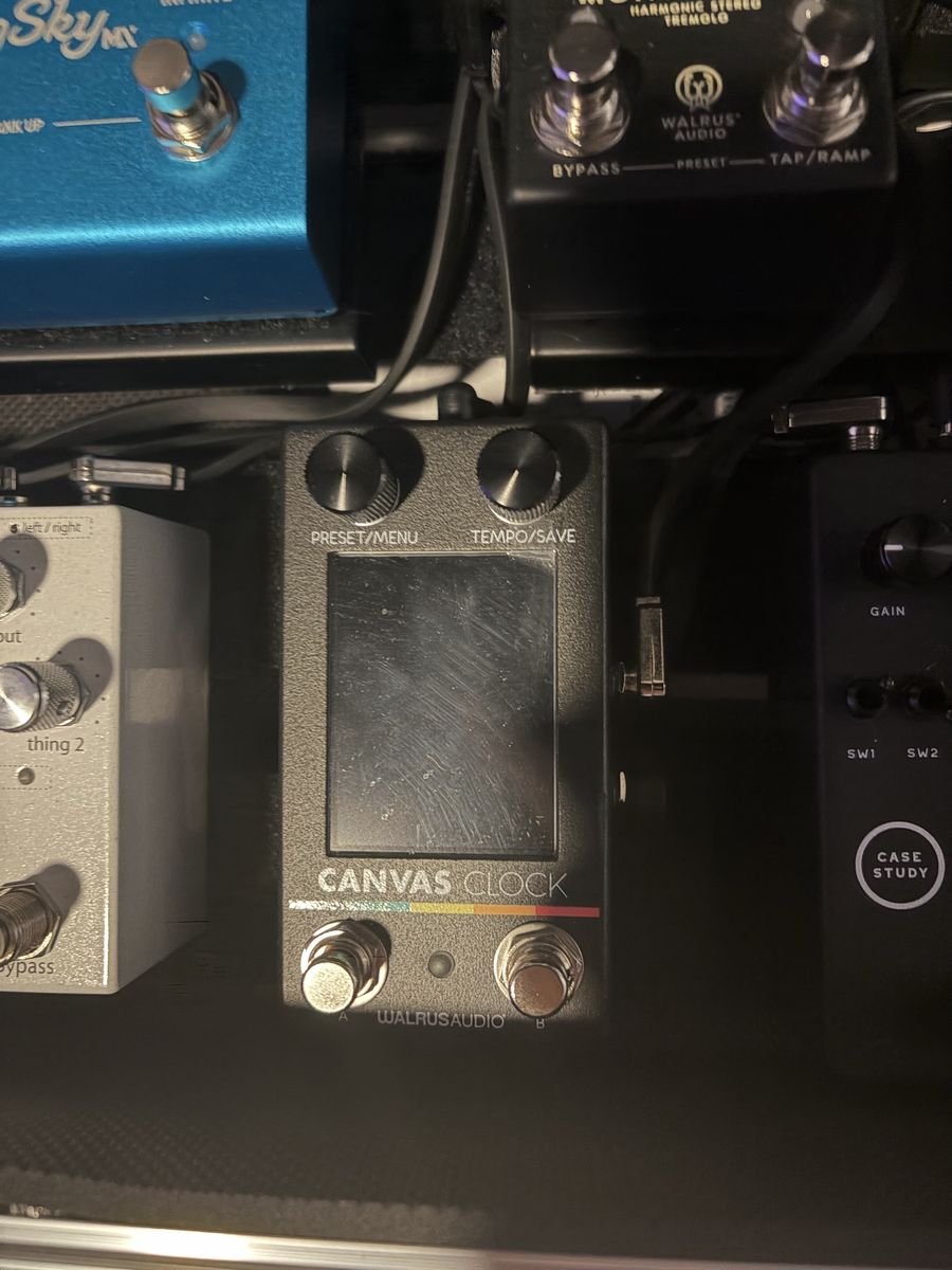 Walrus Audio Canvas Clock Guitar Pedal