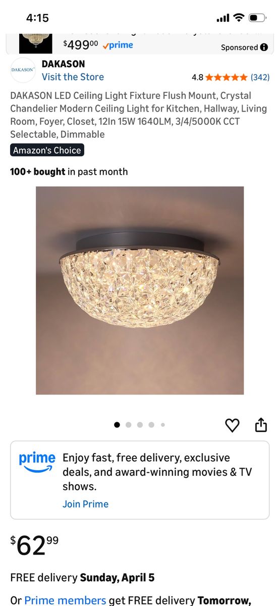 LED Ceiling Light NEW