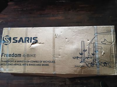 Saris Freedom 4414B Made In USA 2" Hitch Mount 4 Spot Bike Rack MTB eBike With Options!!