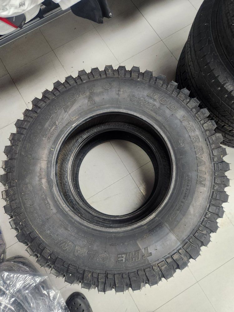 NEW LT245/75R16 TreadWright “The Claw” Mud Terrain Tires – Pair