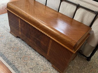 Cedar Chest in our Airbnb that we are selling. Great quality!