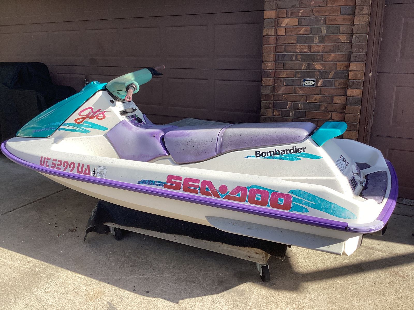 1994 SEADOO ZZN BOMBARDIER WAVERUNNER - Mechanic Special