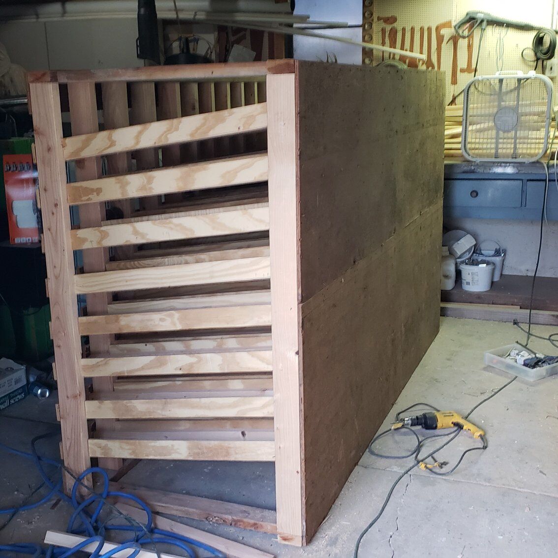 food storage can rack