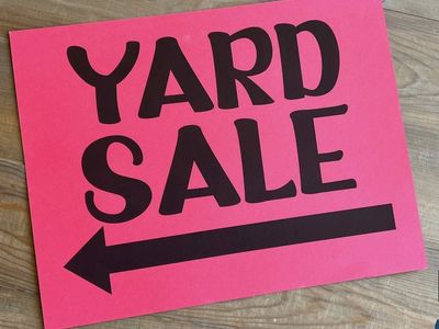 Yard Sale