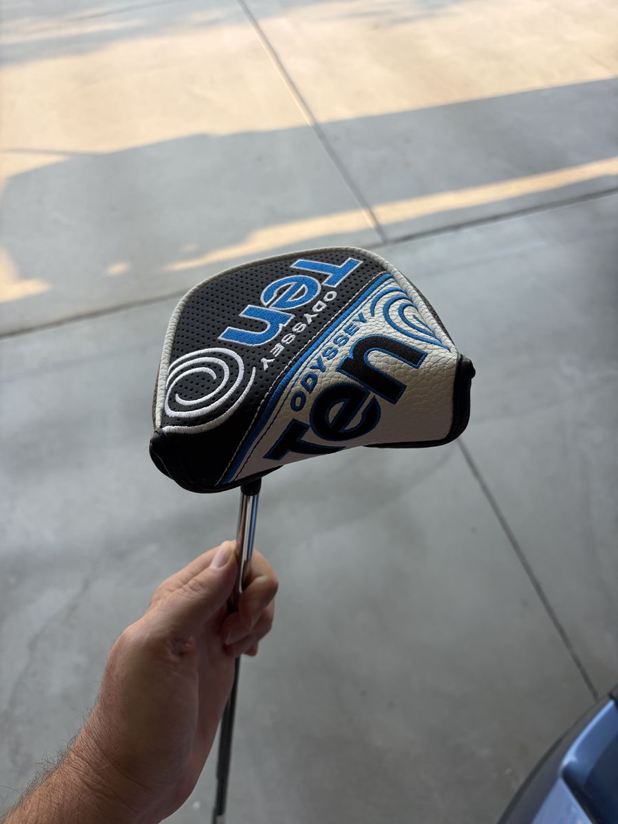 Odyssey 2-Ball Ten Putter with Matching Headcover