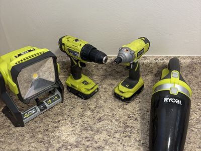 Ryobi One+ Tool Lot w/ Batteries