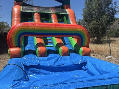 Water slide inflatable
