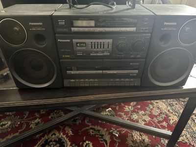 Panasonic Vintage Boom Box Tape Player