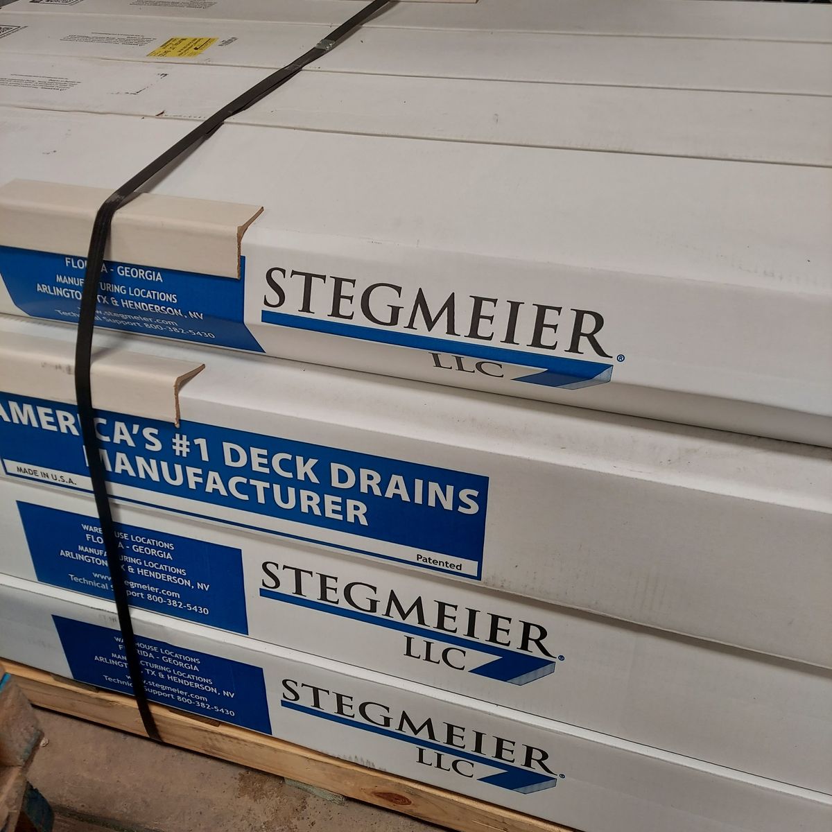 STEGMEIER FRONTIER DECK DRAIN