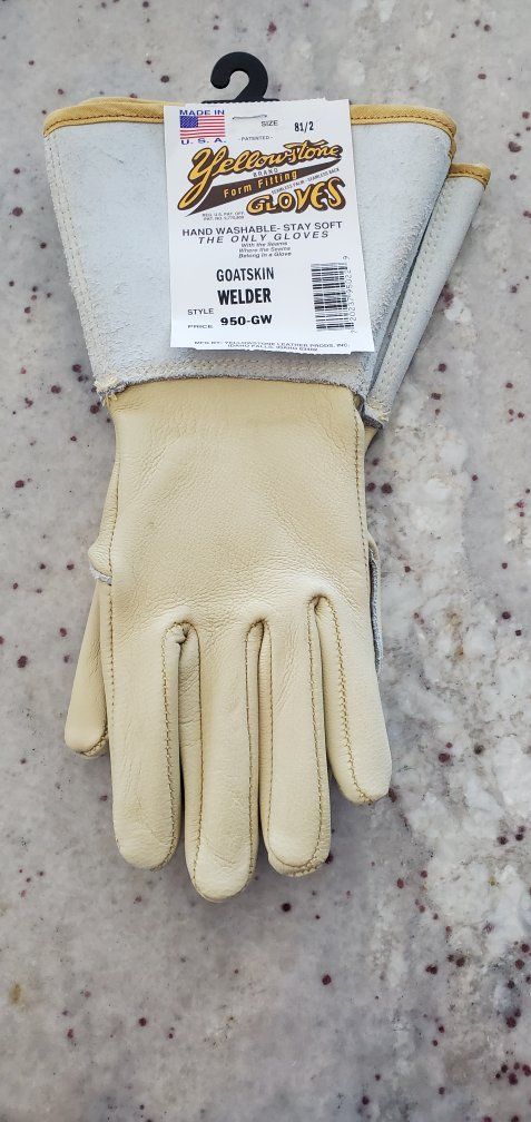 New Goatskin Welding Gloves