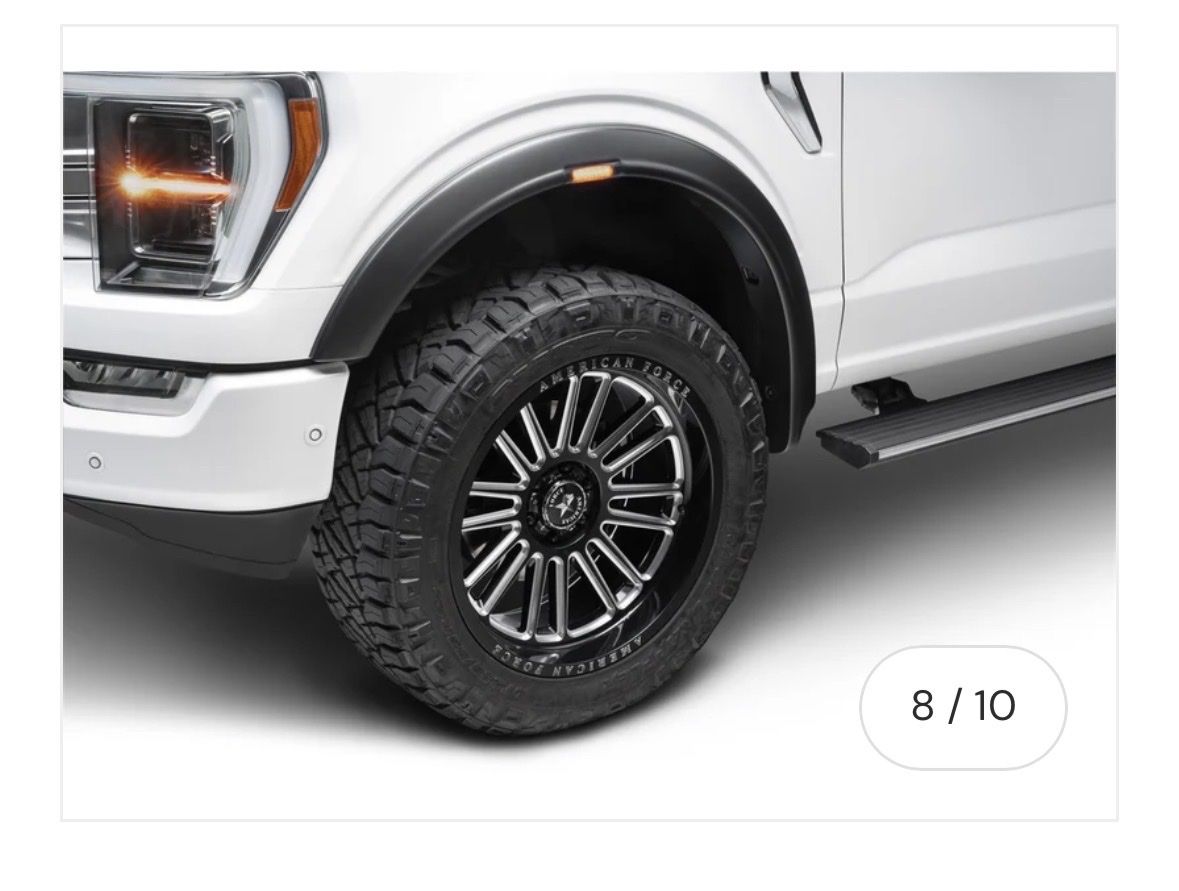 FORD F-150 Lighted Wheel Fender Flares