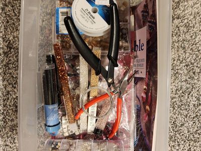 Jewelry making beads, tools, and how-to books