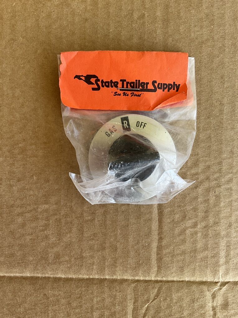 RV Gas Stove Burner Control Knob