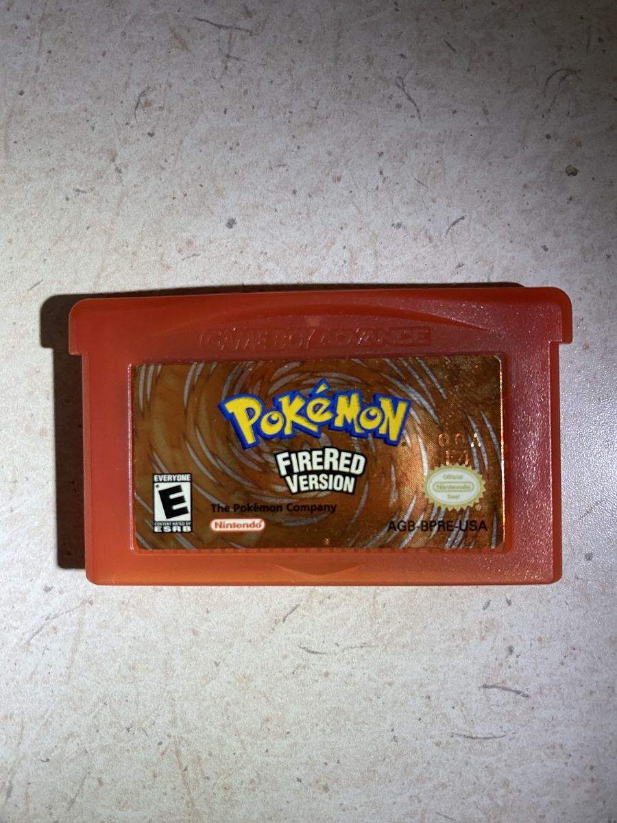 Pokemon Fire Red Gameboy Original
