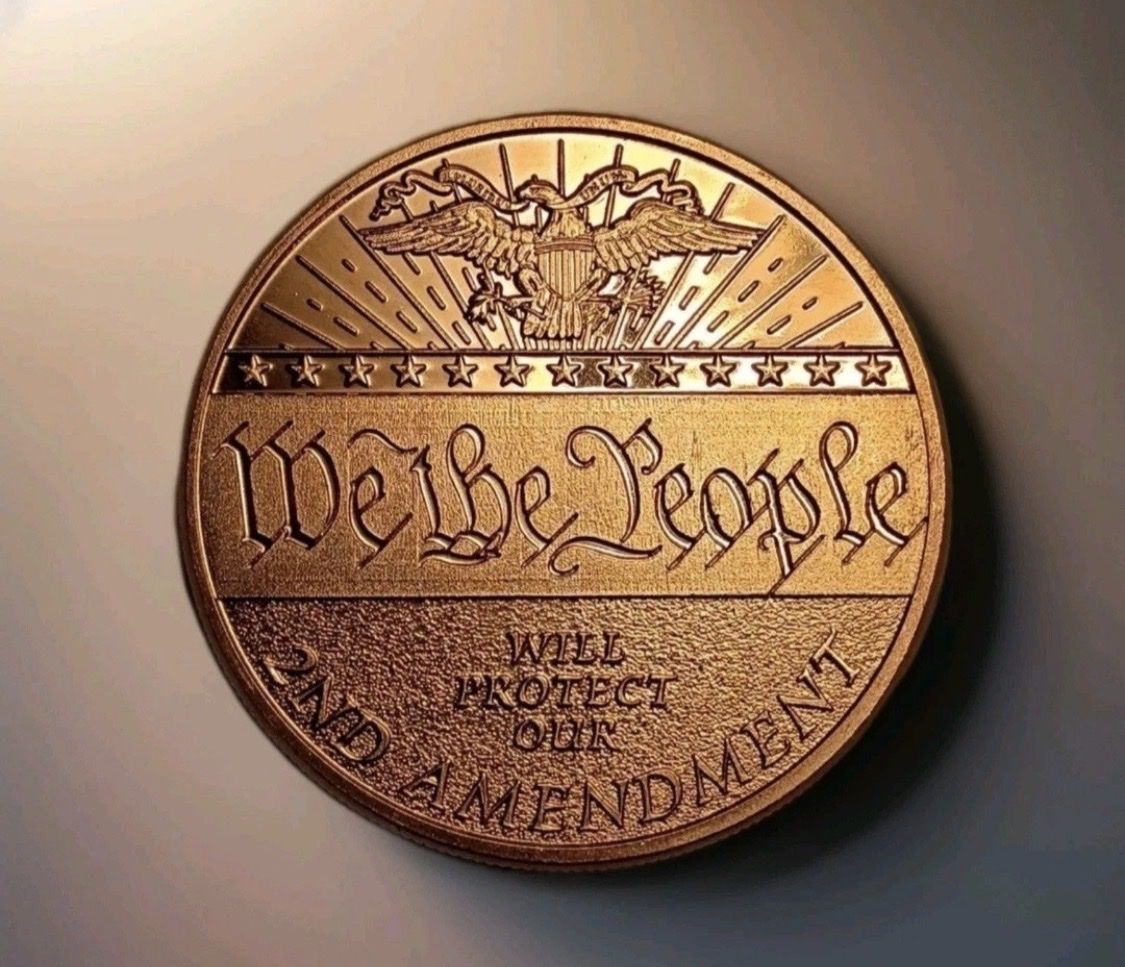 We The People 2nd Amendment 1oz .999 Copper Round