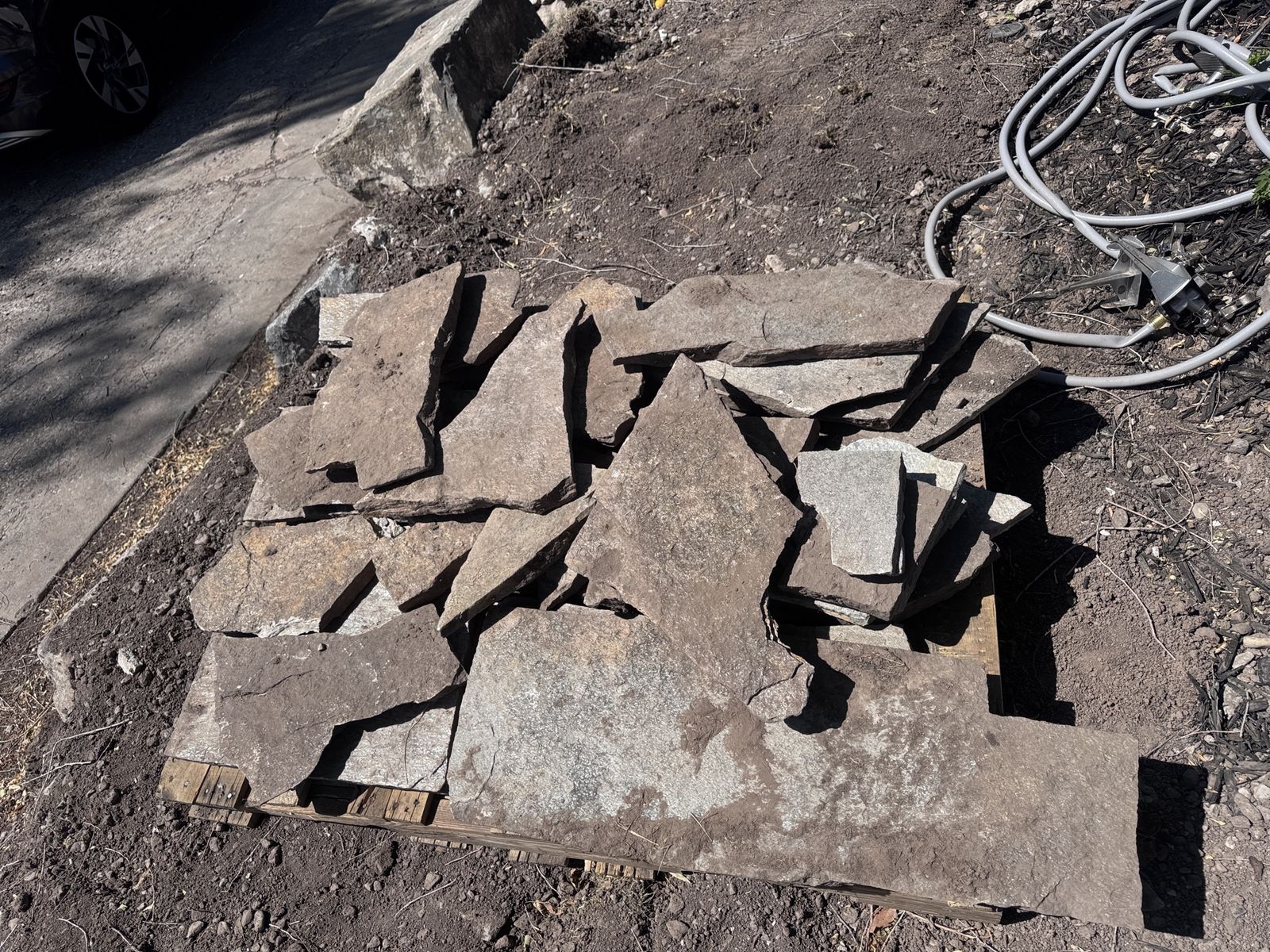 Natural Stone Flagstone Pavers - Various Sizes for Landscaping & Patios