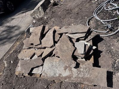 Natural Stone Flagstone Pavers - Various Sizes for Landscaping & Patios