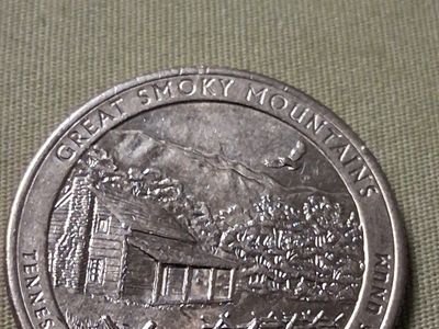 2014 Tennessee Great Smoky Mountains National Park Quarter - America the Beautiful Series