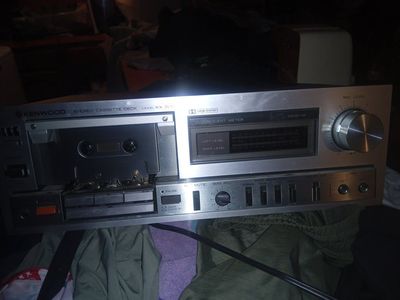 Vintage Kenwood KX-500 Stereo Cassette Deck with Dolby System - Silver