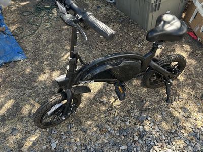 Jetson Electric Bike Black Foldable Commuter Bicycle Used