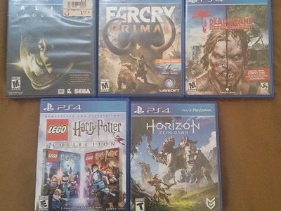 PS4 Games $4 each