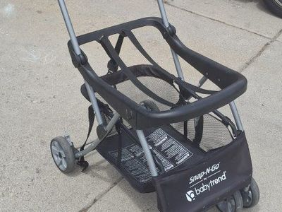 Baby Trend Snap-N-Go Universal Infant Car Seat Carrier Stroller - Black