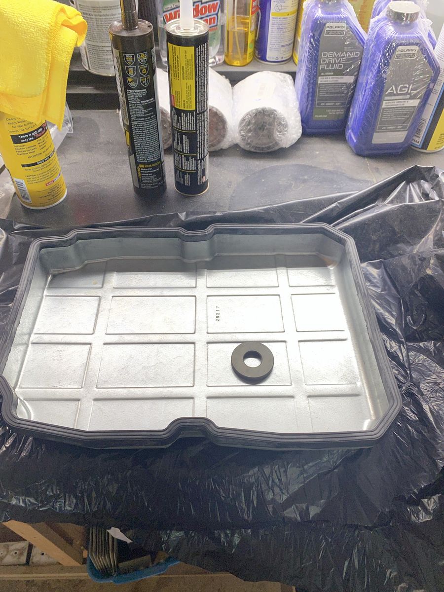 Jeep JK Transmission Pan W/new Gasket