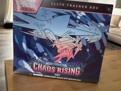 Pokemon TCG Elite Trainer Box: Mega Evolution Chaos Rising