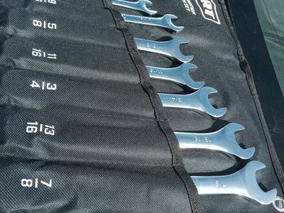 Hart 11 pc sea combination wrench set