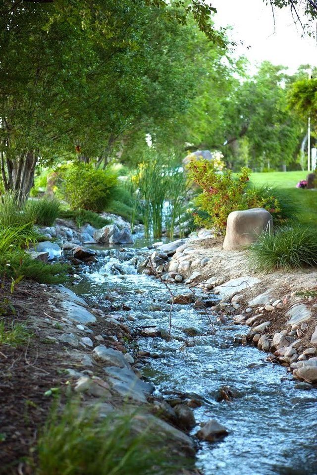 Memorial Estates plots in garden of meditation