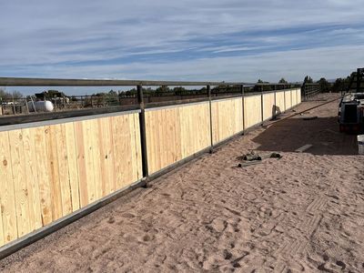 Heavy Duty Metal Fence