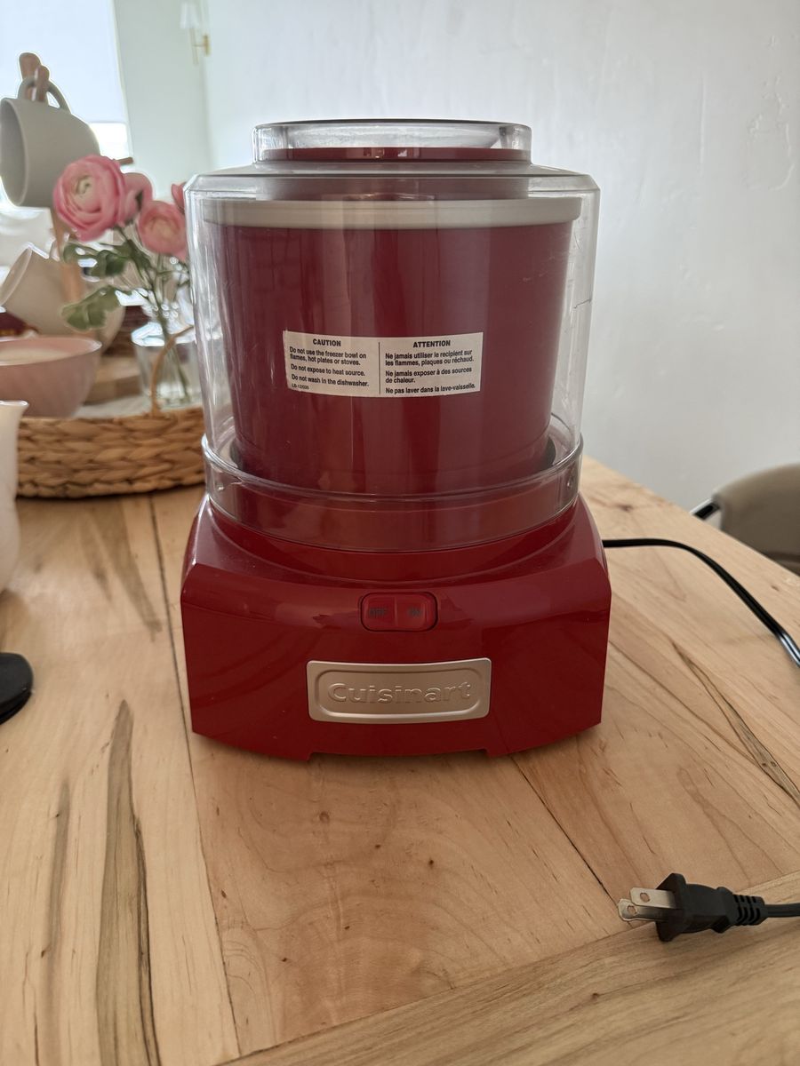 Cuisinart Ice Cream Frozen Yogurt Maker