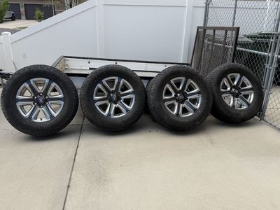 18" Toyota 6 Lug Factory Wheels w/ Tires