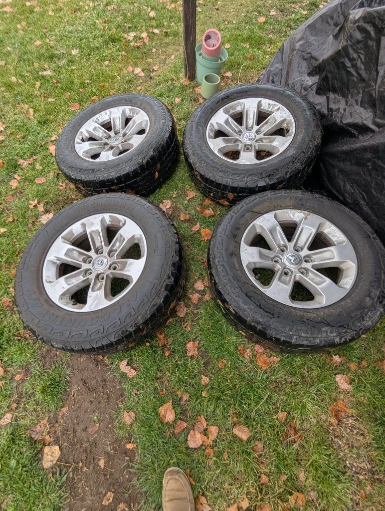 ram 1500 2020 stock rims/tires