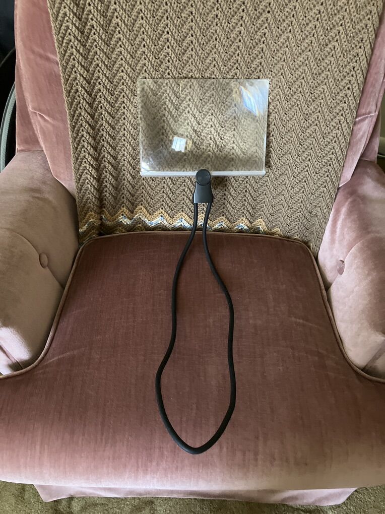 Wearable Magnifying Glass