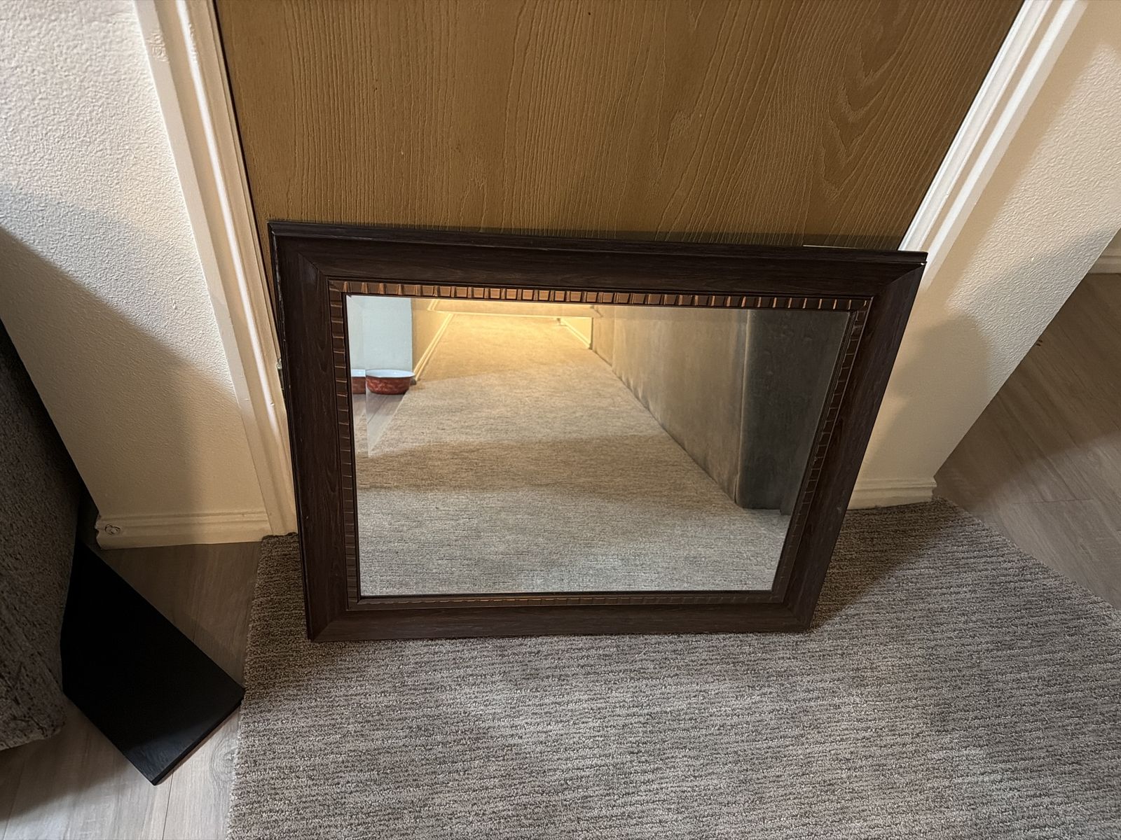 Brown mirror
