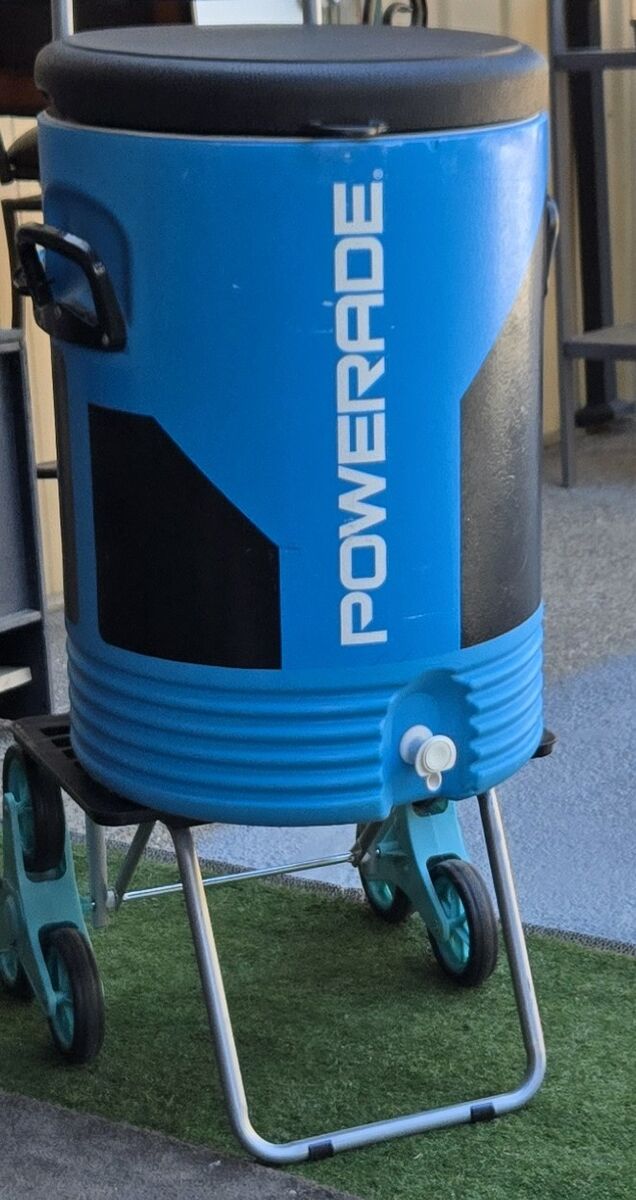 Powerade 10 Gallon Cooler Seat Top Perfect Shape (Cooler Only)